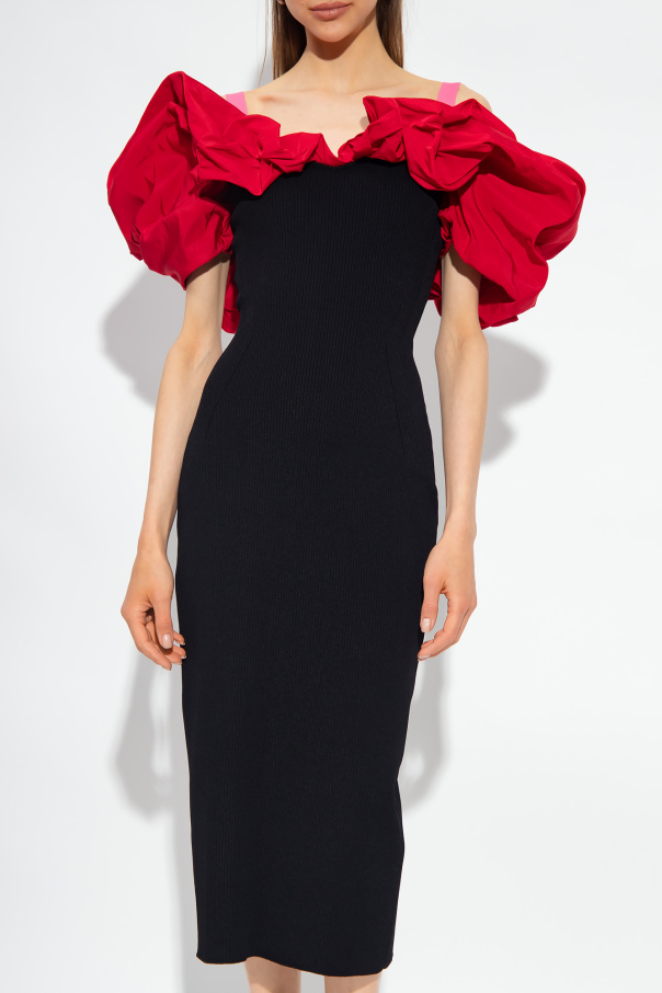 【送料&関税込】Alexander McQueen Ribbed Dress Alexander McQueen Ribbed Knit Dress Alexander McQueen